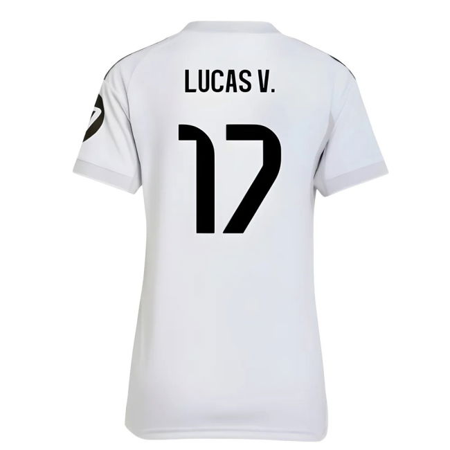 Womens Real Madrid Home Jersey 2025-2026 #96