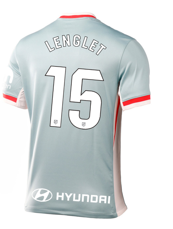Laliga 24-25 Atletico Madrid Away Jersey LENGLET 15