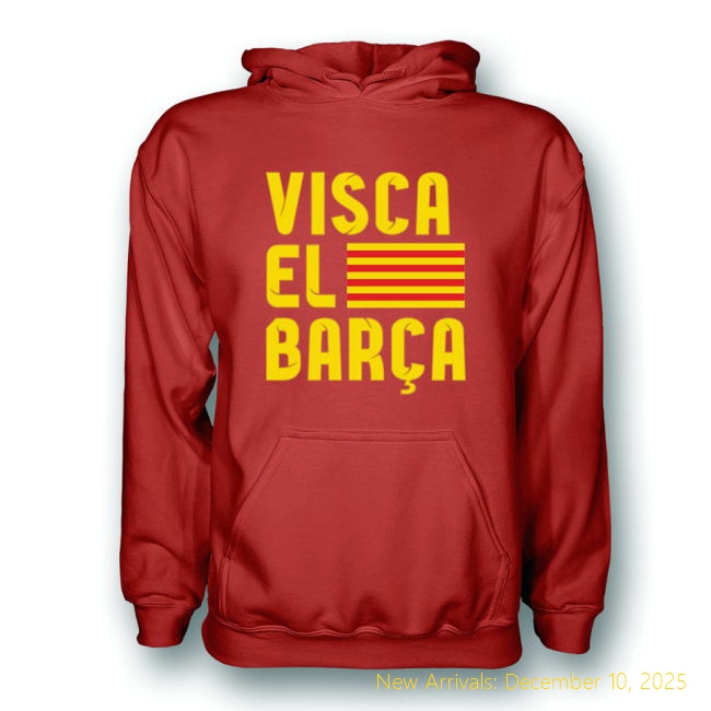 Authentic Visca El Barca Hoody (red) - Kids - Great Deal