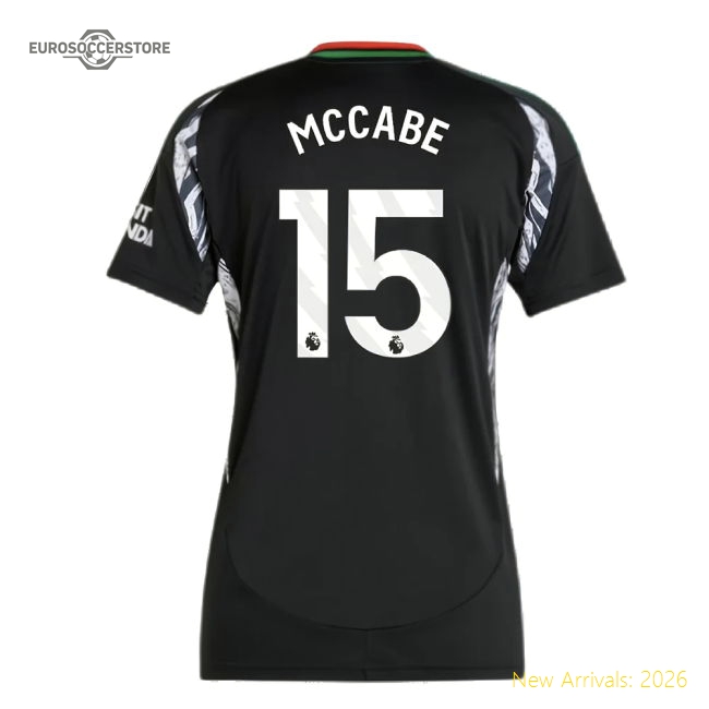 2024-2025 Arsenal Womens Premium Mccabe Jersey Drycell Smooth