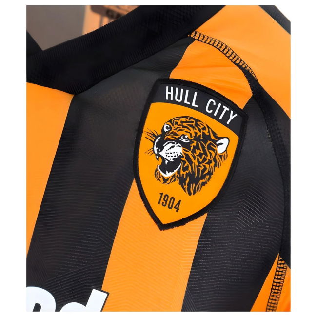 Certified 2024-2025 Hull City Home Shirt (Kids Size) Comfortable Wear