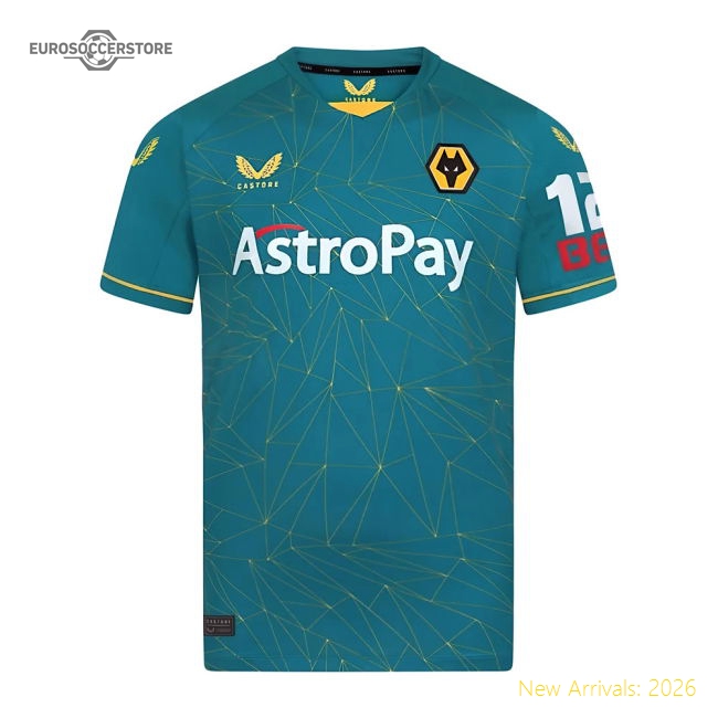 Premium 2022-2023 Wolves Away Pro Jersey (sarabia 21) - Premium