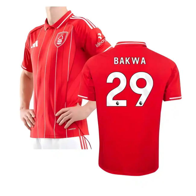 Authentic 2025-2026 Nottingham Forest Home With Special Edition Design