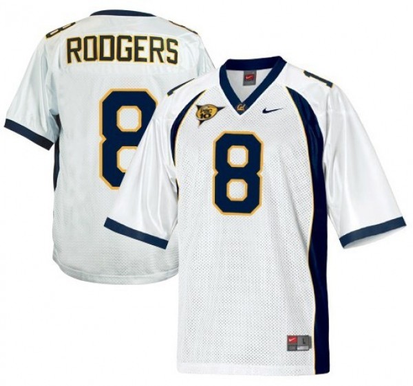 Youth Elite Program #8 Aaron Rodgers Gold Authentic Jersey