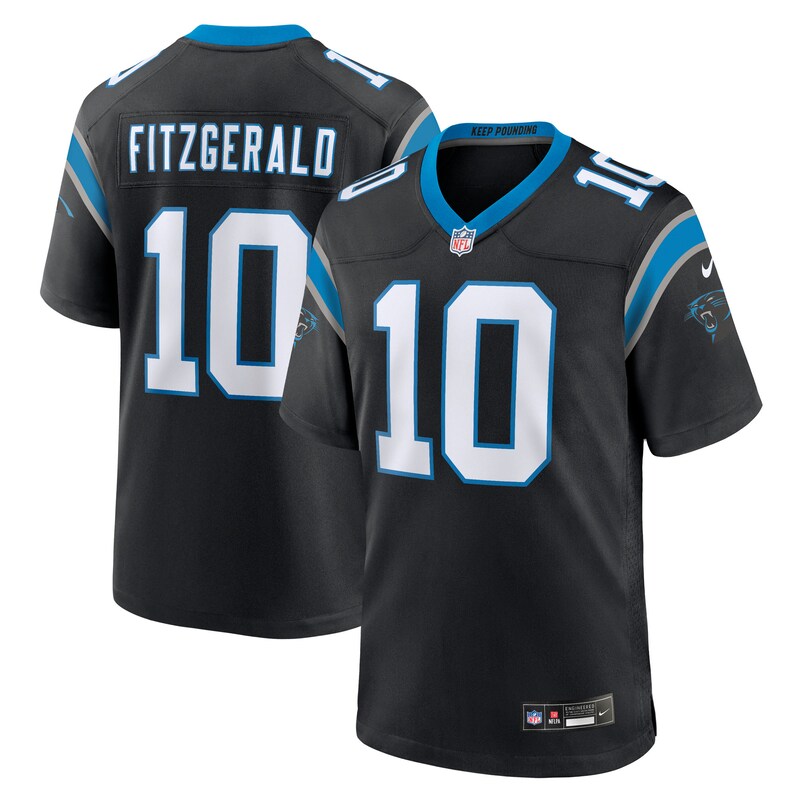 None Ryan Fitzgerald Star Player CAR Panthers Genuine Jersey