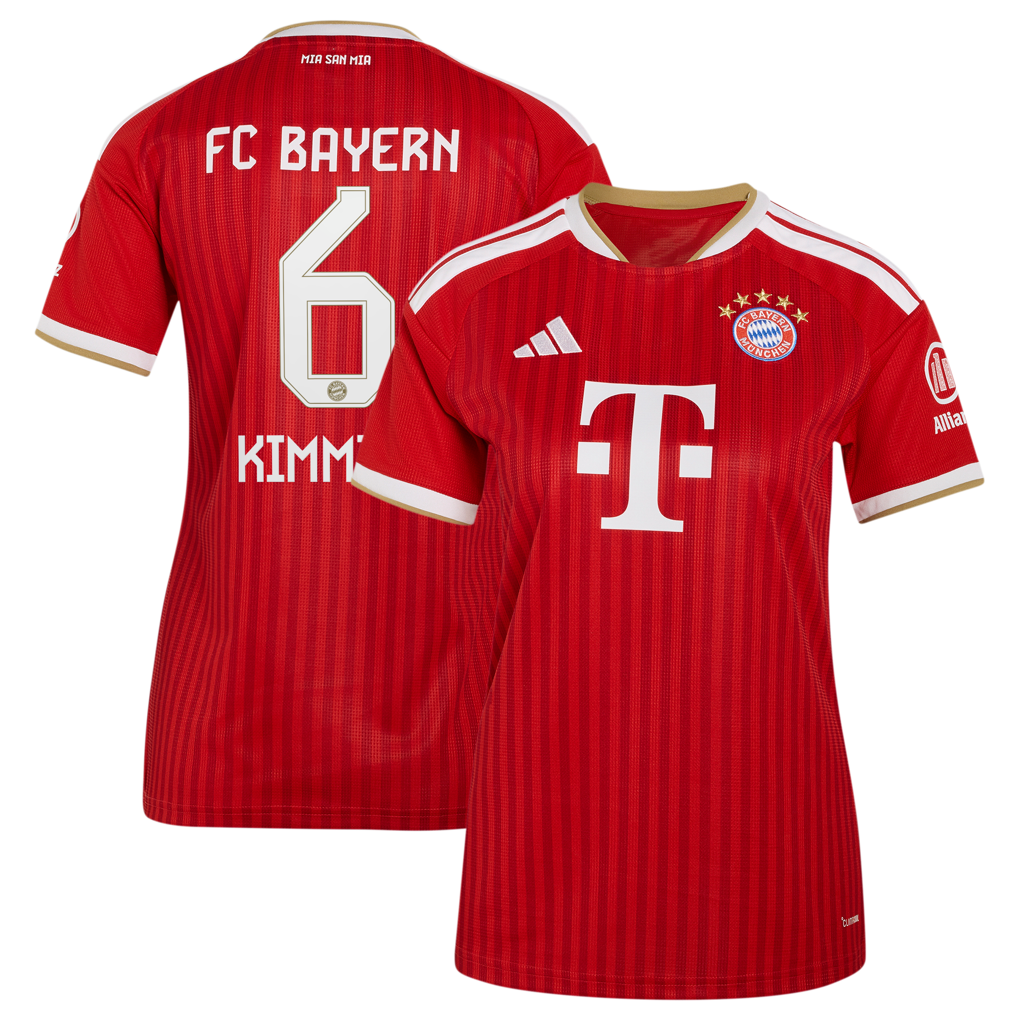 [SJH] Joshua Kimmich Bayern Munich Women's 2026/27 Home Replica Jersey - Red