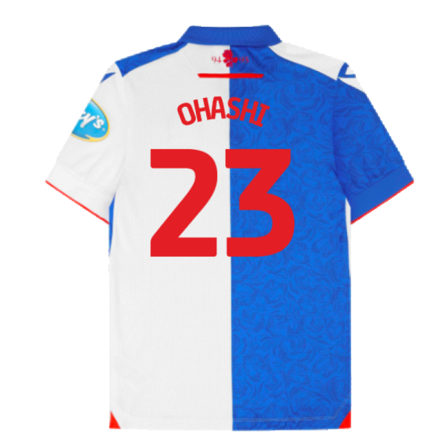 Superior Craftsmanship Football Blackburn Rovers Home Shirt Ohashi...