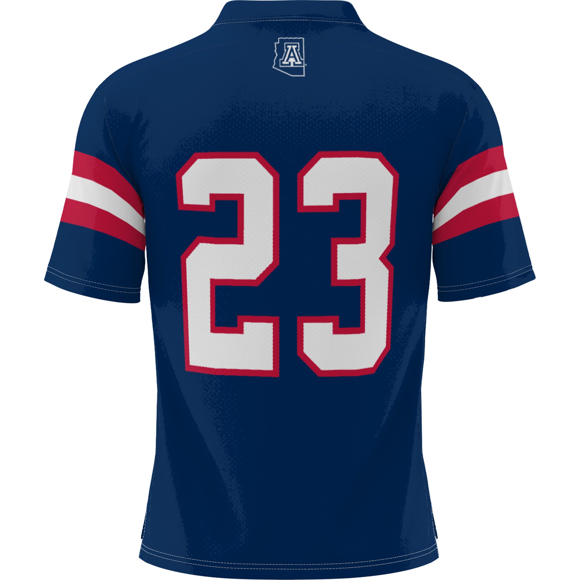 #23 Arizona Wildcats GameDay Greats Youth Desert Rising 26/27 Football Jersey - Navy