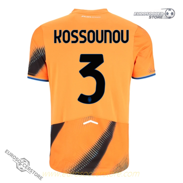 Atalanta 25-26 Third Jersey KOSSOUNOU No. 3