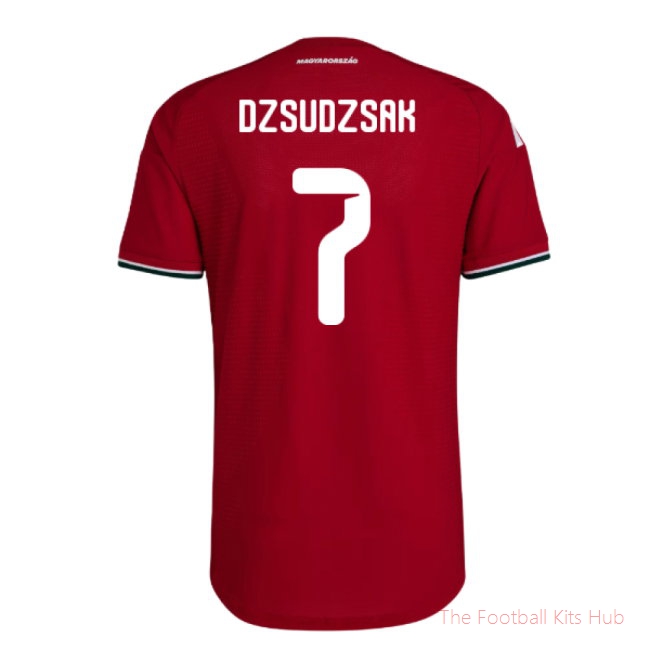 [LK] 2026/27 Hungary Authentic Home Shirt (Dzsudzsak 7)