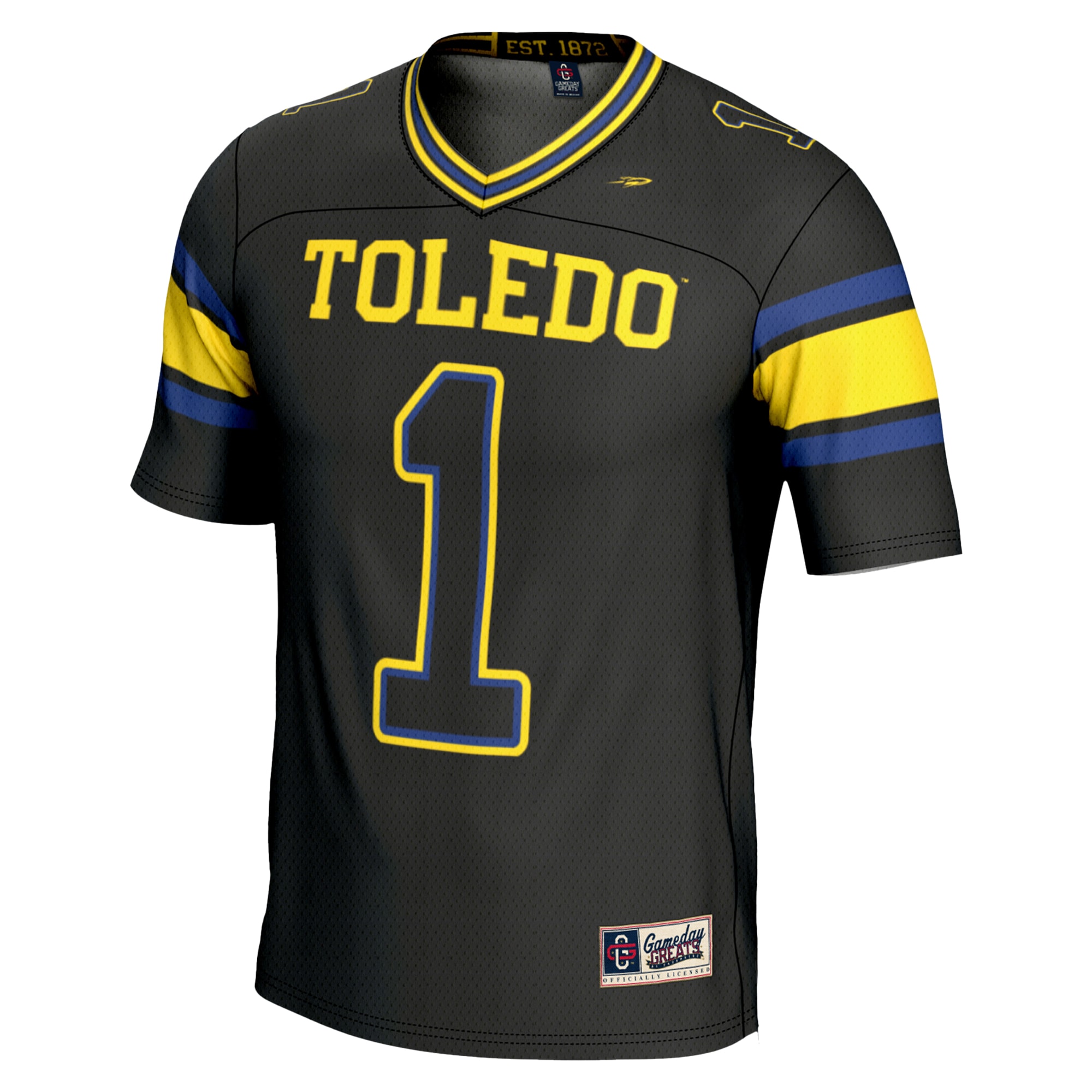 [Youth] Toledo Rockets #1 Football Jersey - Black | Stadium Series 2026/27