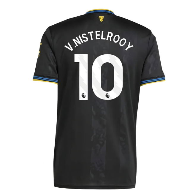 Manchester United 2025-20 Third Jersey Nistelrooy #10 L M S
