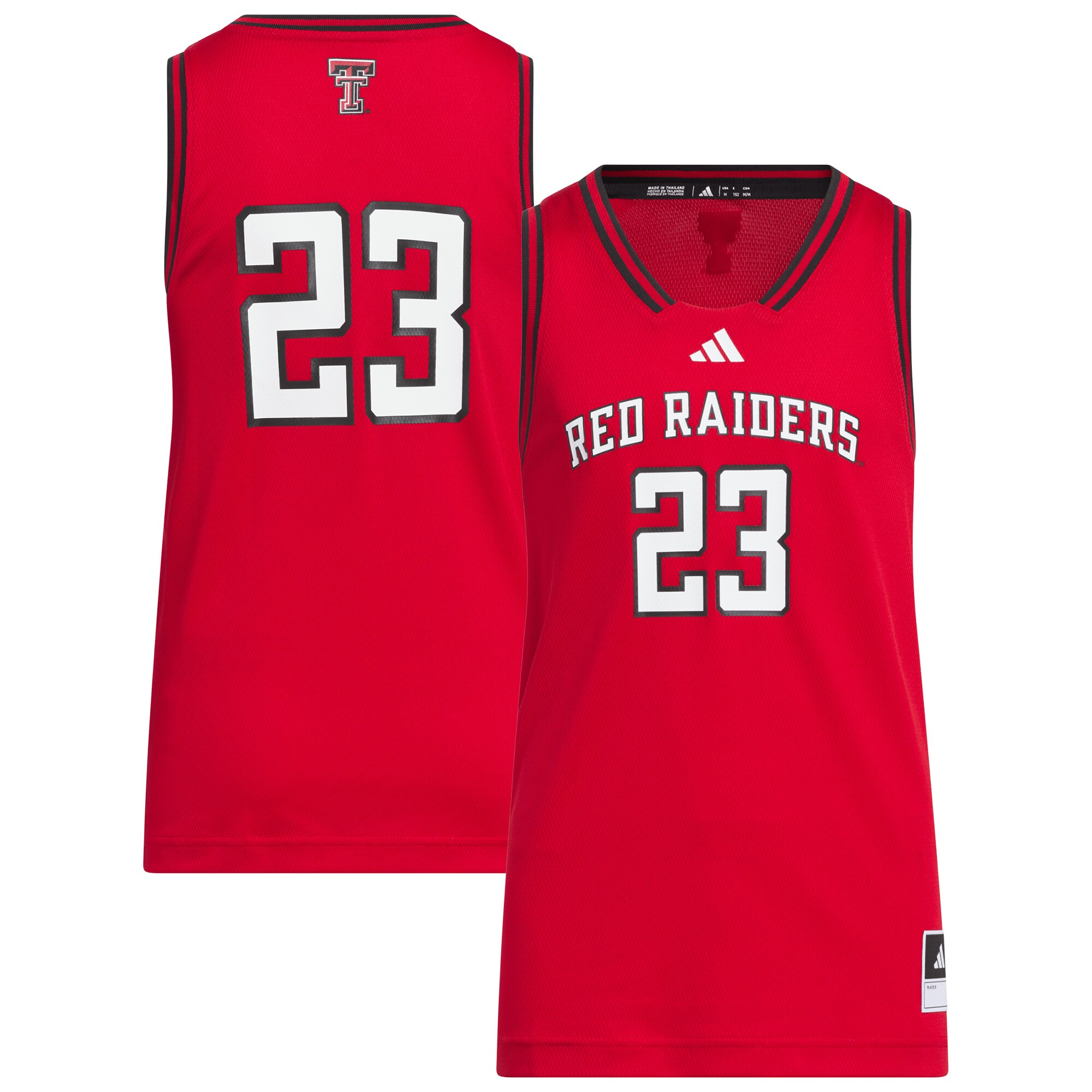[NJP] Texas Tech Red Raiders Youth Replica Swingman Jersey - Red