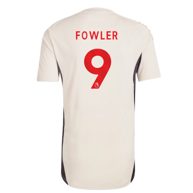 Premium 2025-2026 Liverpool Training Jersey (white) (fowler 9)