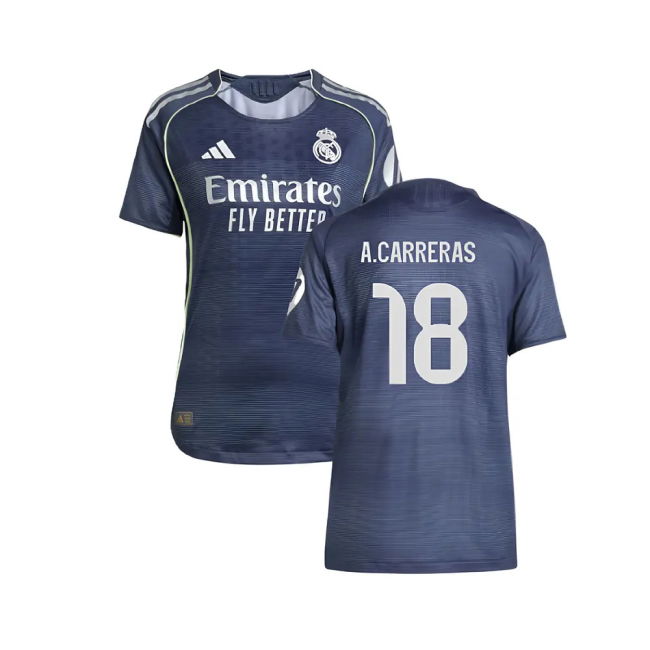 Official 2025-2026 Real Madrid Away With Retro Design - Legendary