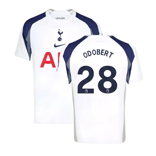 2025-2026 Tottenham Hotspur Home Kit (Odobert 28)