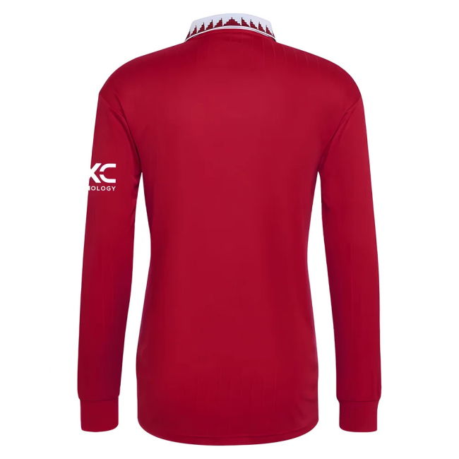 2022-2023 Man Utd Long Sleeve Home Top (RONALDO 7)