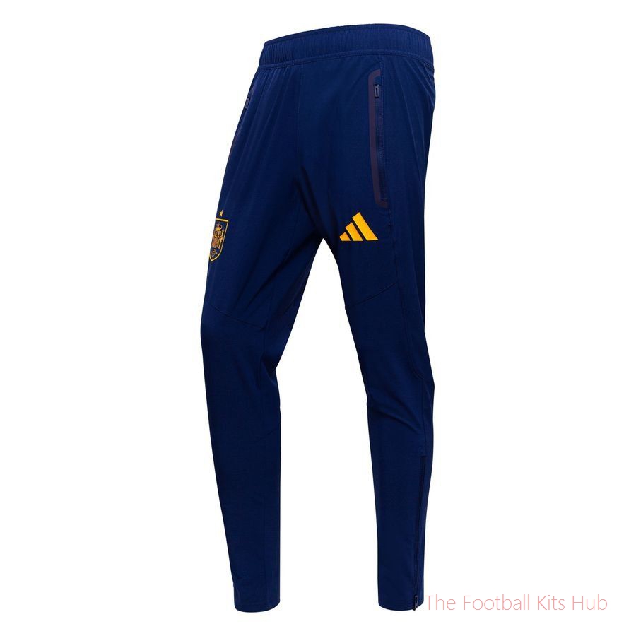 Spain Training Trousers Tiro 26 Travel World Cup 2026 - Dark Blue