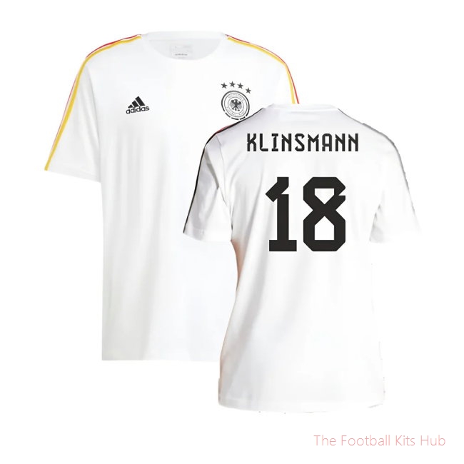 2024-2025 Germany 3S DNA Tee (White) (KLINSMANN 18)
