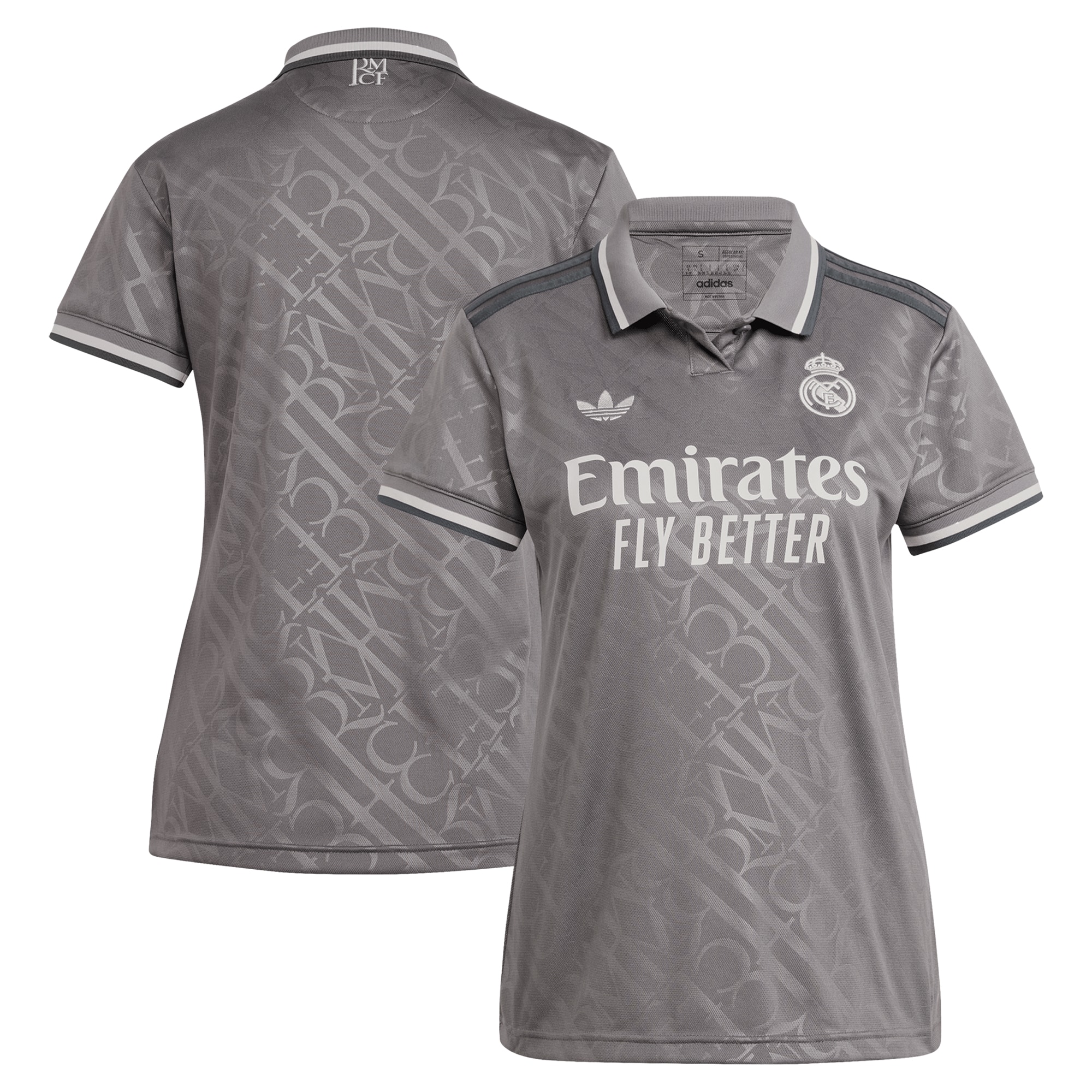 [SJH] Real Madrid Originals Women's 2024/25 Third Replica Jersey - Charcoal