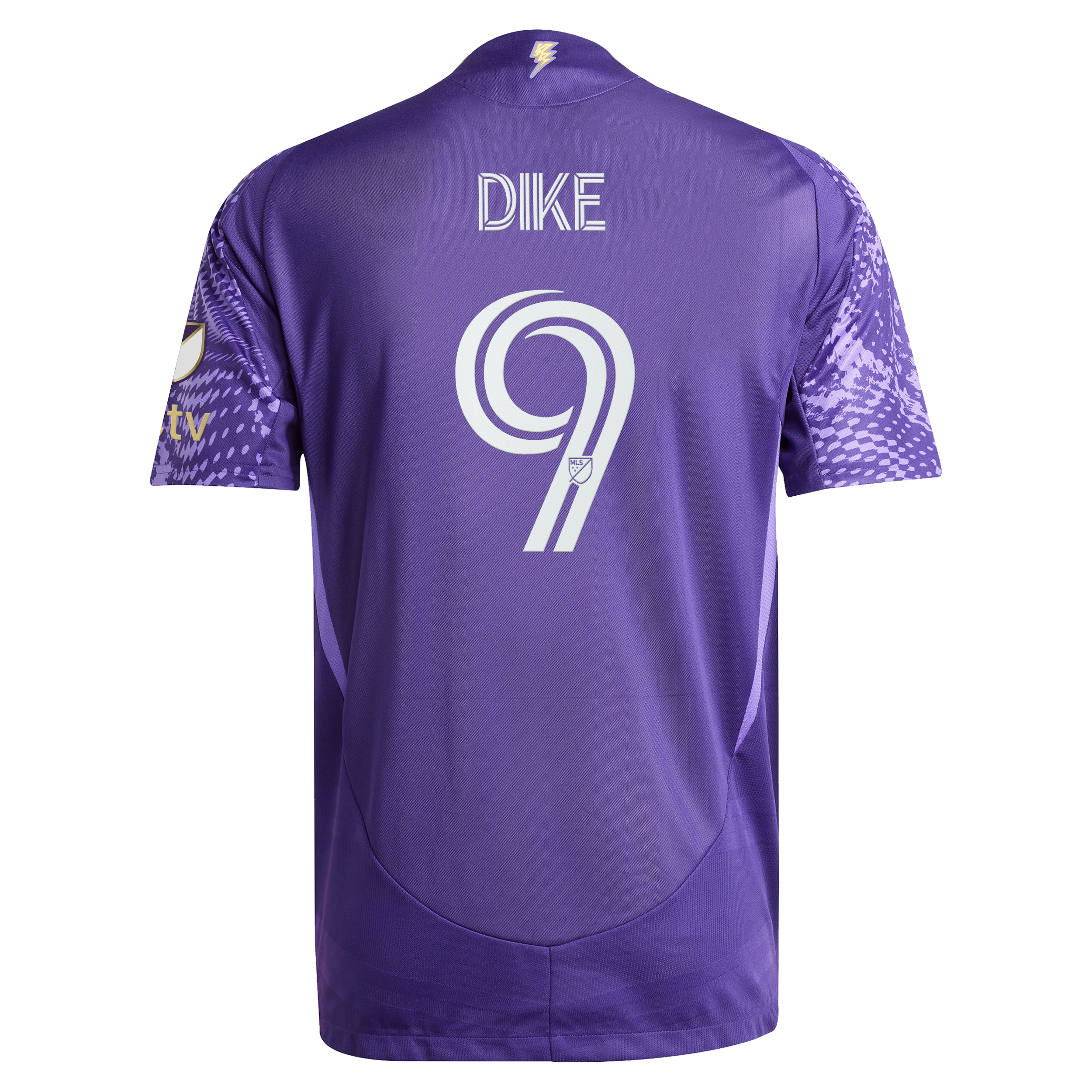 [SJH] Daryl Dike Orlando City SC 2025 Perfect Storm Primary On-Field Authentic Jersey - Purple