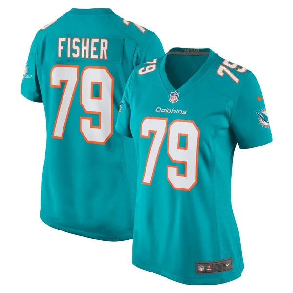 None Game NFL Jersey - Aqua | Performance Football Apparel | NFL Footb