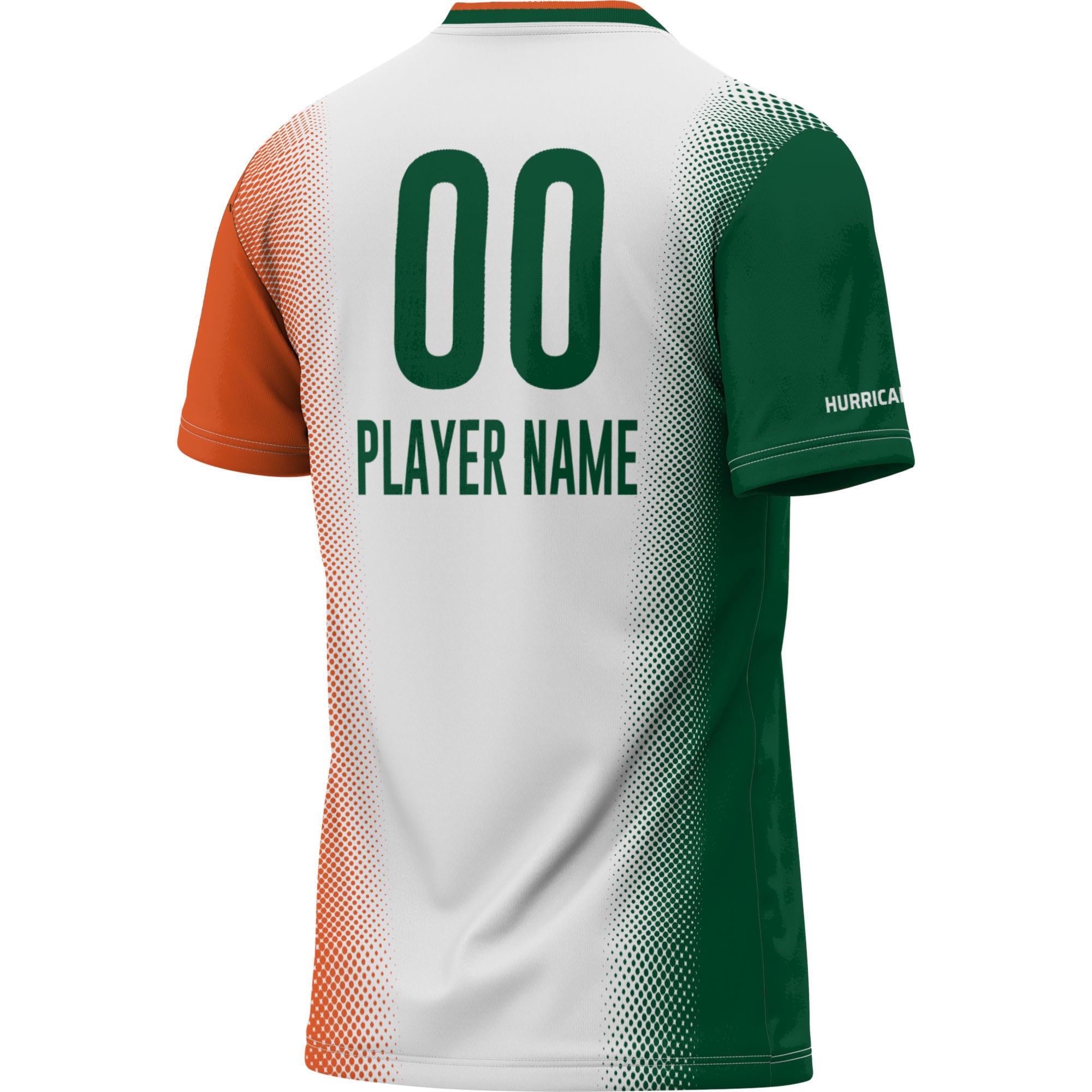 [NJP] Miami Hurricanes GameDay Greats Youth NIL Pick-A-Player Lightweight Women's Soccer Jersey - White