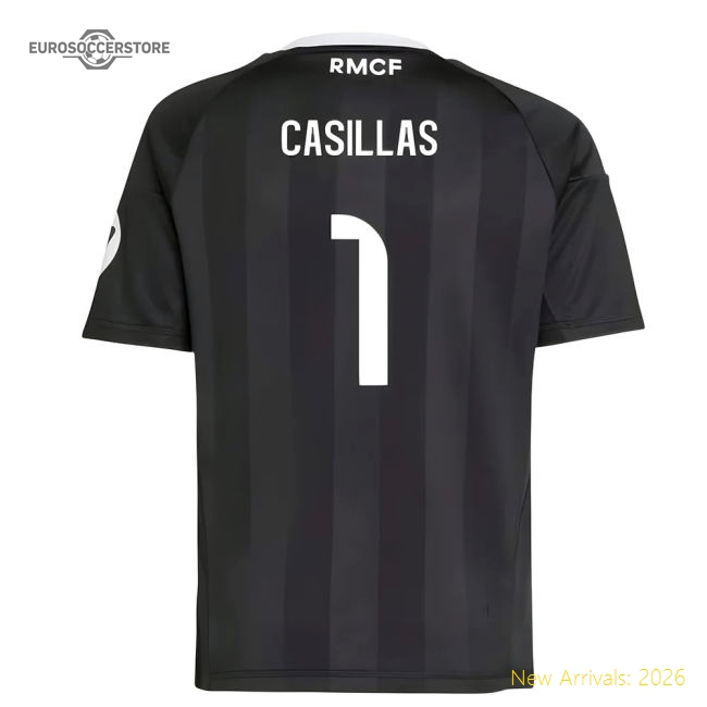 2025-2026 Madrid Real Madrid Third Goalkeeper Shirt (Kids) (Casillas 1)