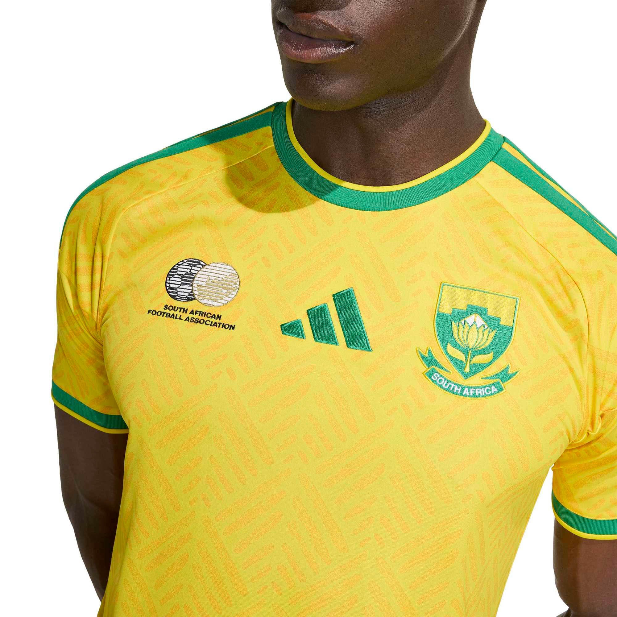 [SJH] South Africa National Team 2026 Home Replica Jersey - Yellow