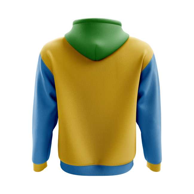 Tanzania Concept Country Football Hoody (yellow) - Premium Collection