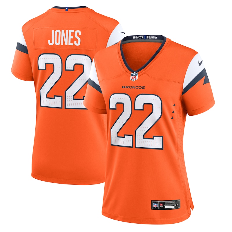 None Brandon Jones DEN Broncos Retro Authentic Jersey for NFL Fans