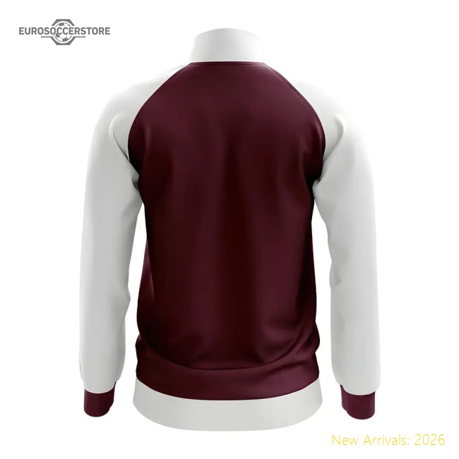 Qatar Concept Football Track Jacket (burgundy) - Kids - Match Quality