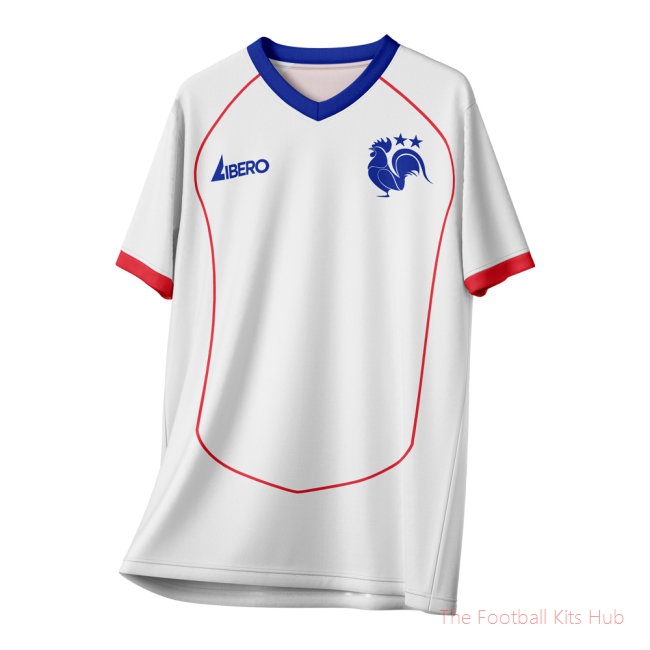 France 1990 Vintage Style Concept Shirt Adult Short Sleeve