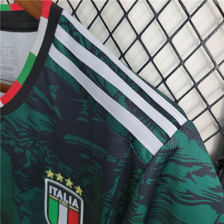 Licensed Advanced Fabric 2023 Italy Special Edition Green Shirt