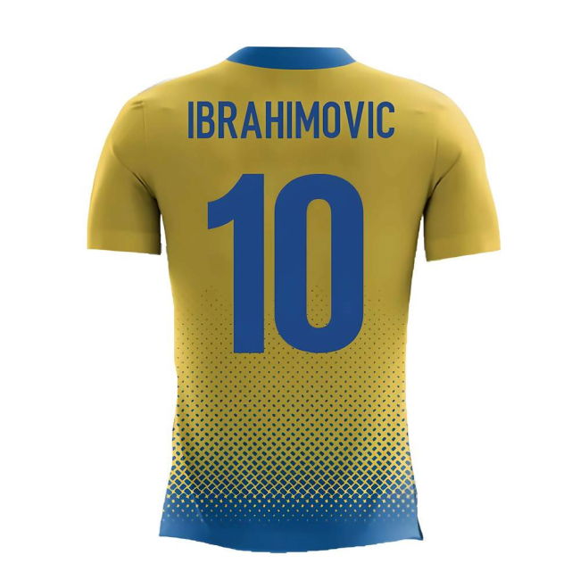 Team 2025-2026 Sweden Airo Concept Home Shirt (Ibrahimovic 10) - Kids