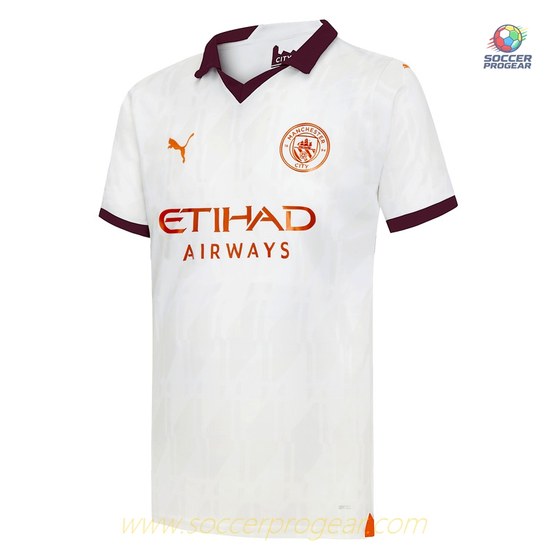Manchester City Away Shirt 2023 2024 Haaland