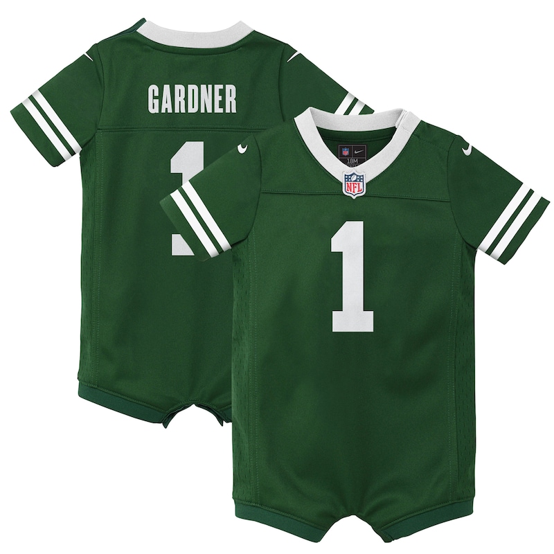None Ahmad Sauce Gardner NY Jets Sleek Authentic Jersey Game Day Wear