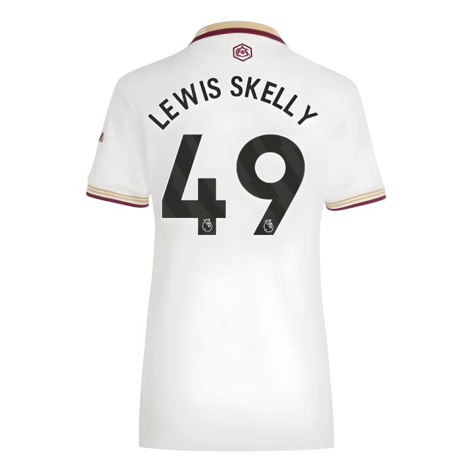 2025-20 Arsenal Third Football Jersey Lewis Skelly Printing L M Wom...