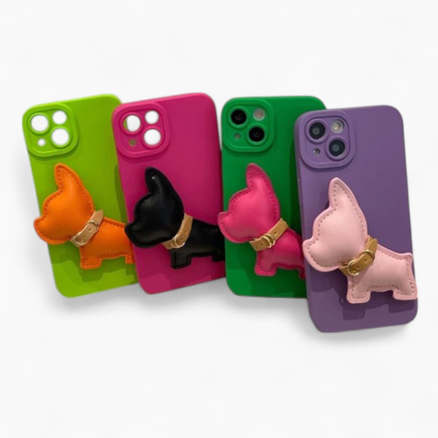 Pawver French Bulldog Silicone Case – Minimalist Pet Phone Accessory