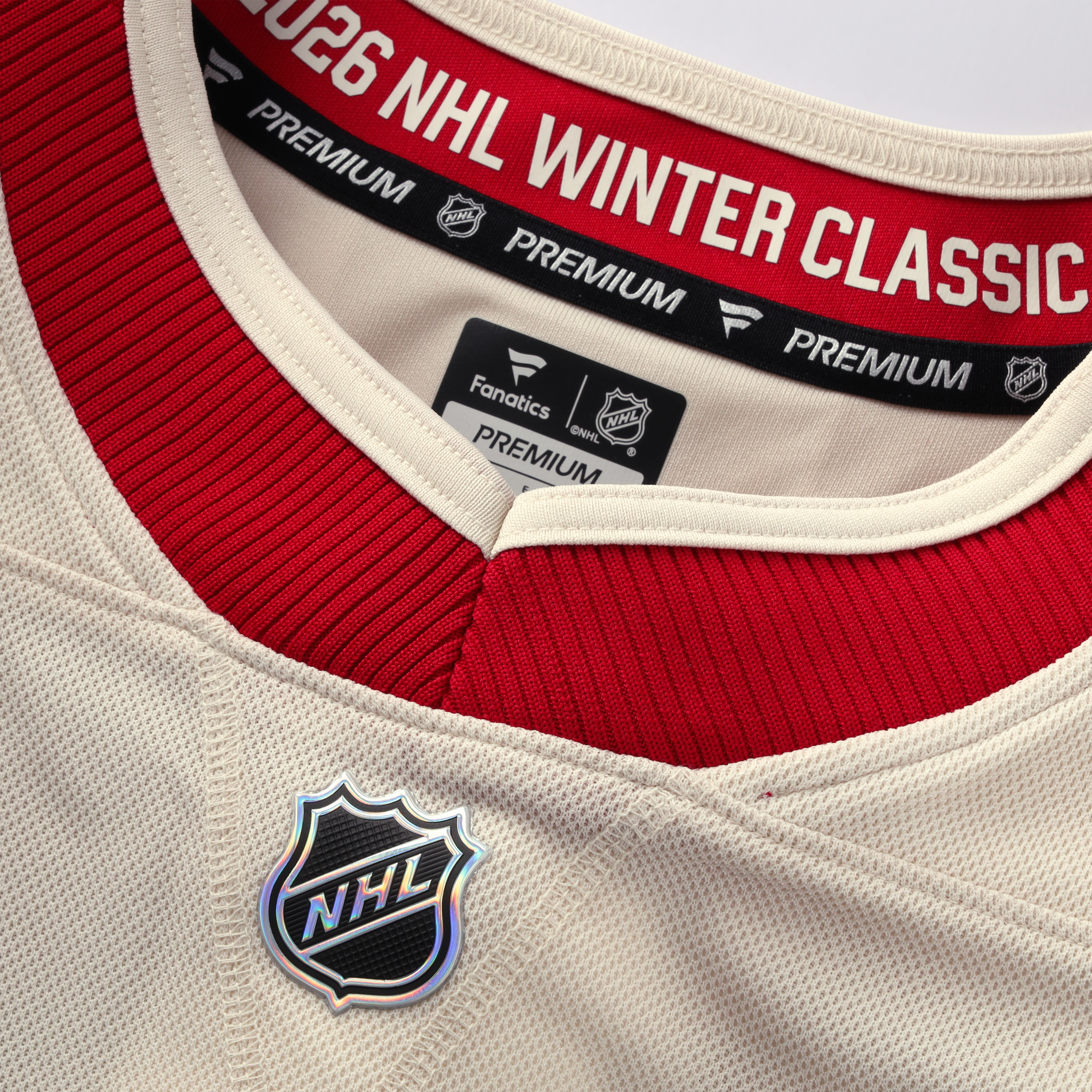 [ESK] New York Rangers 2026 NHL Winter Classic Premium Jersey - Beige