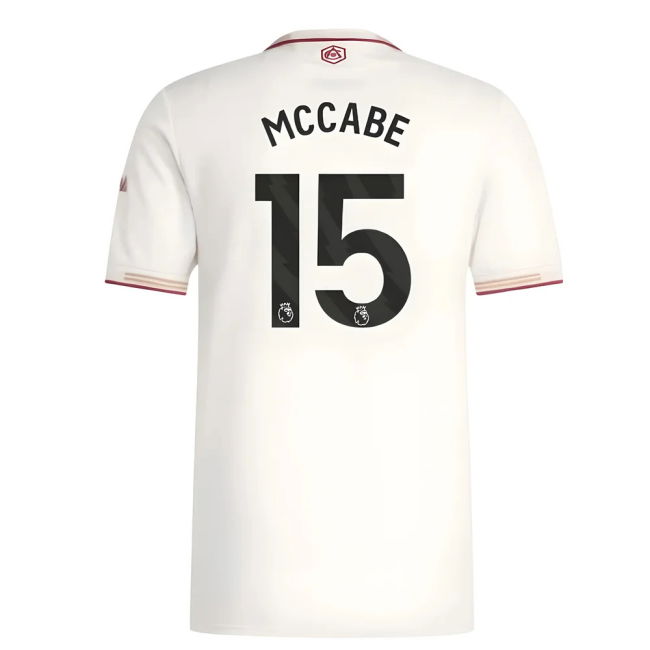 Official 2025-2026 ARS Third Fashionable McCabe 15 - Adults Great#272