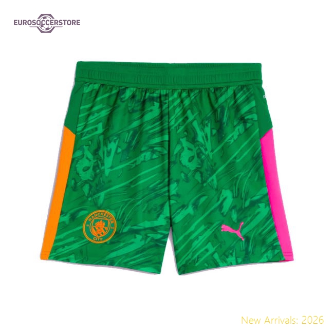 2025-2026 Man City Kids Soft Jersey Drycell Flexible Climacool