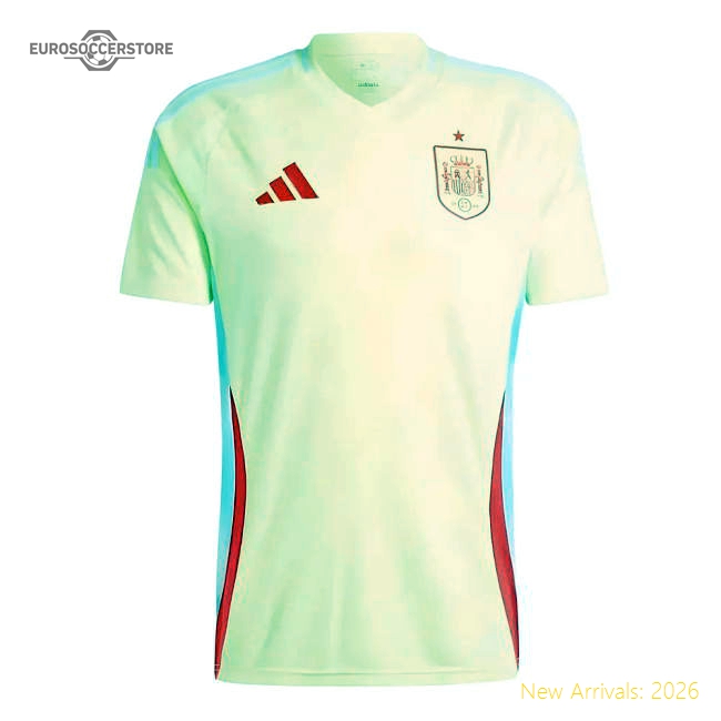 Spain Away Kit 2024-2025 Stadium Edition Jersey Game Ready