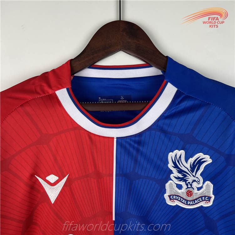 Home Soccer Kit of Crystal Palace season 23-24