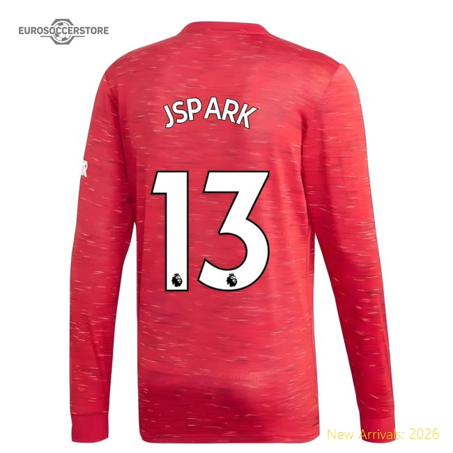 2020-2021 Man Utd Adidas Primary Long Sleeve Uniform J.S.PARK 13