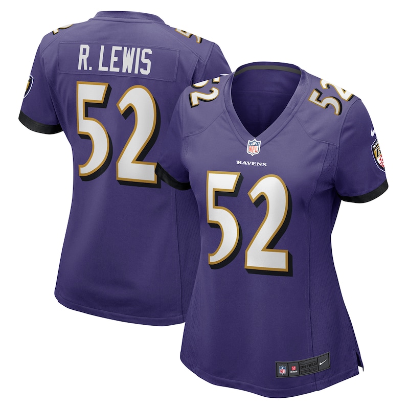 None Ray Lewis BAL Ravens Powerful Top-Grade Jersey for NFL Fans