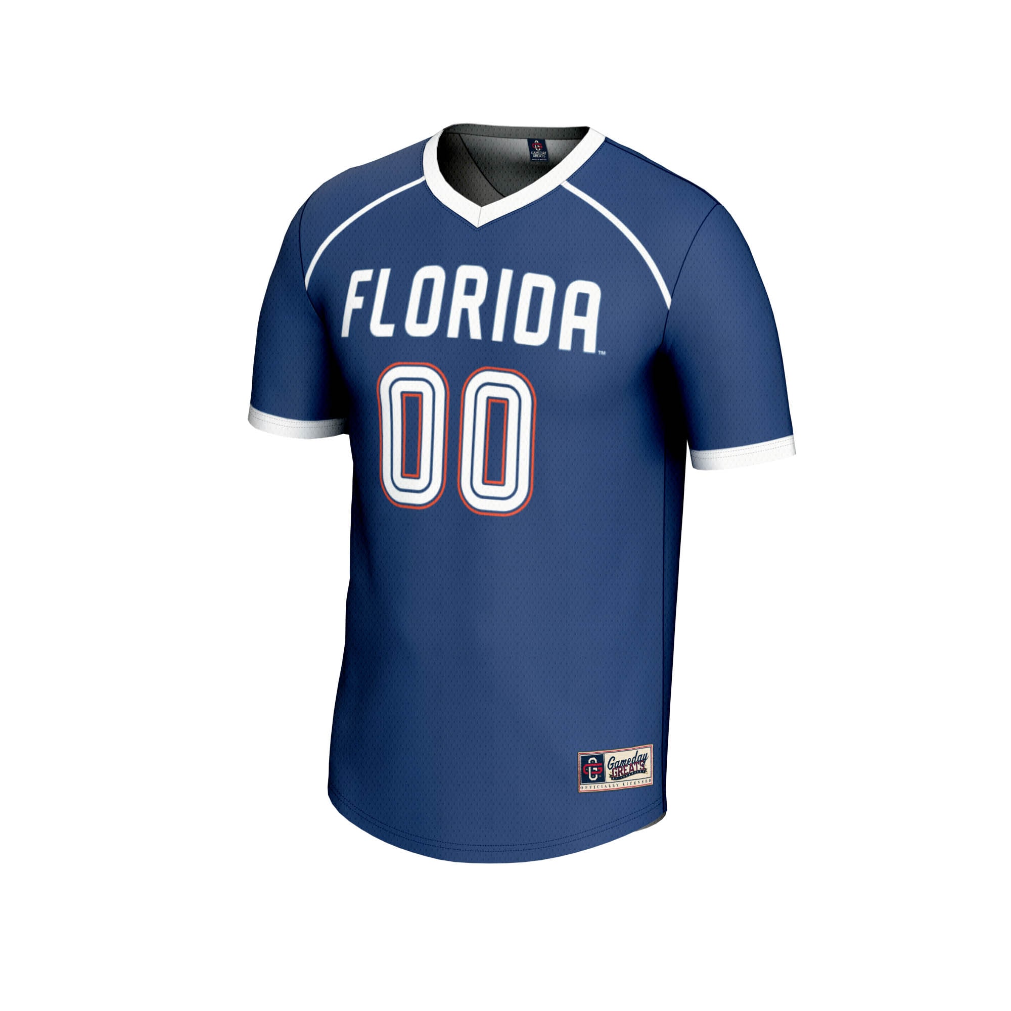 [NJP] Florida Gators GameDay Greats Unisex NIL Pick-A-Player Women's Lacrosse Lightweight Jersey - Royal