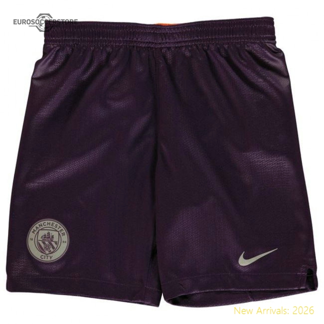 Premium 2018-2019 Man City Third Nike Football Shorts (kids)