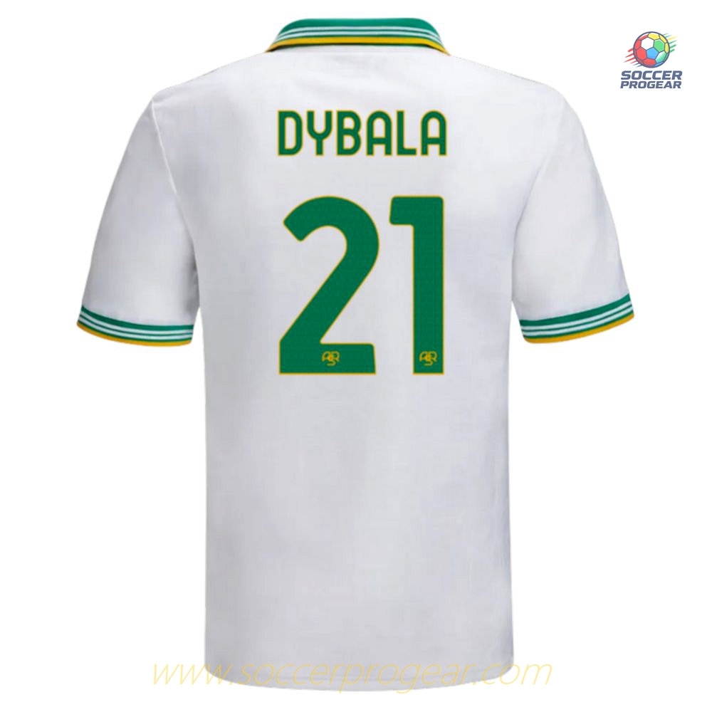 AS Roma Third Children Jersey Set Soccer Team Shirt 2025-2026 Season Dybala