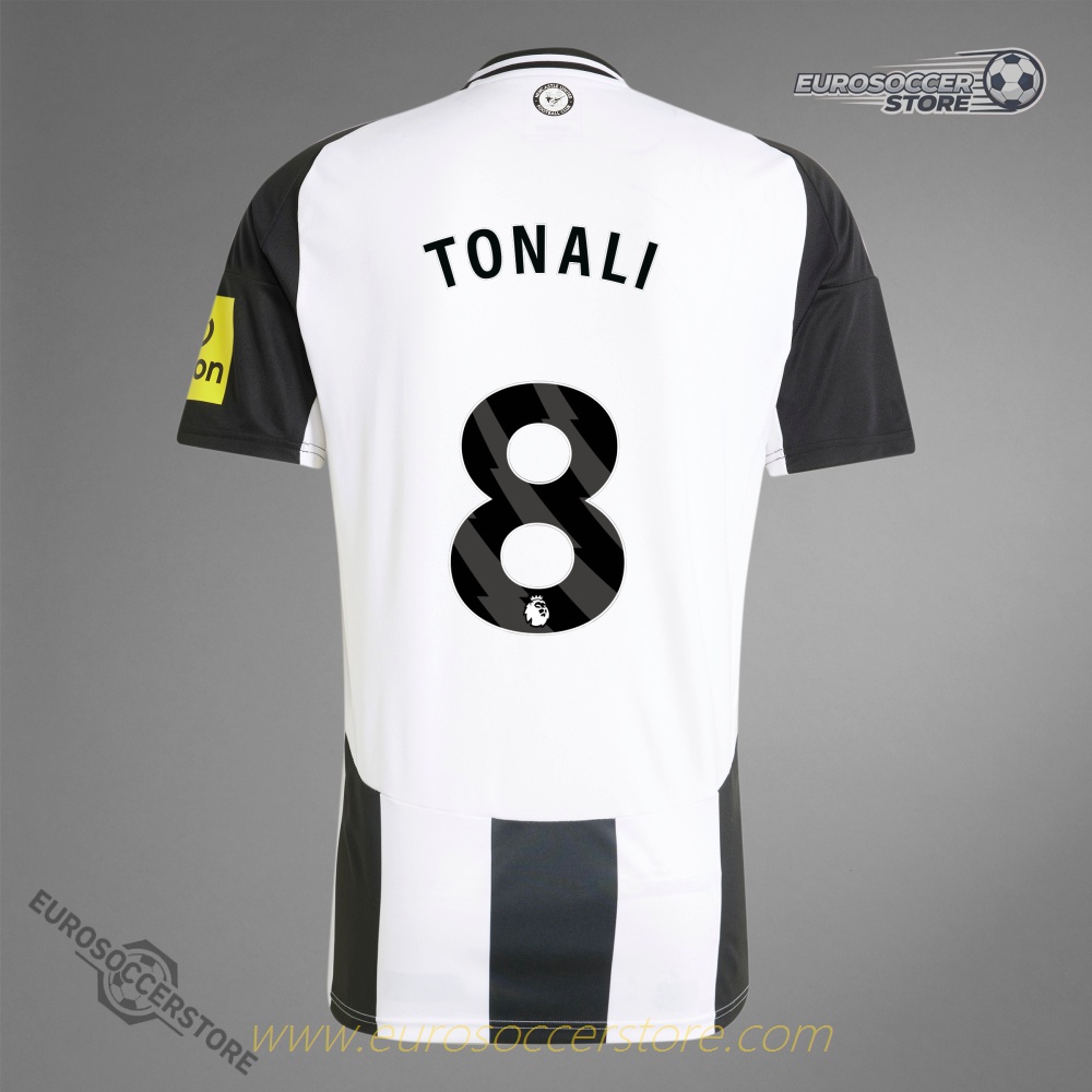 Newcastle United TONALI 8 2025 Carabao Cup Final Jersey (Including Final Detail and Patch)